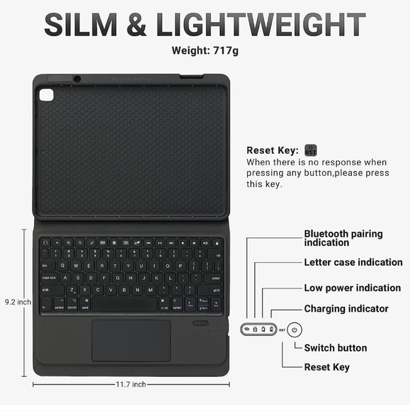 Ipad Case with Keyboard - Picture 9 of 9